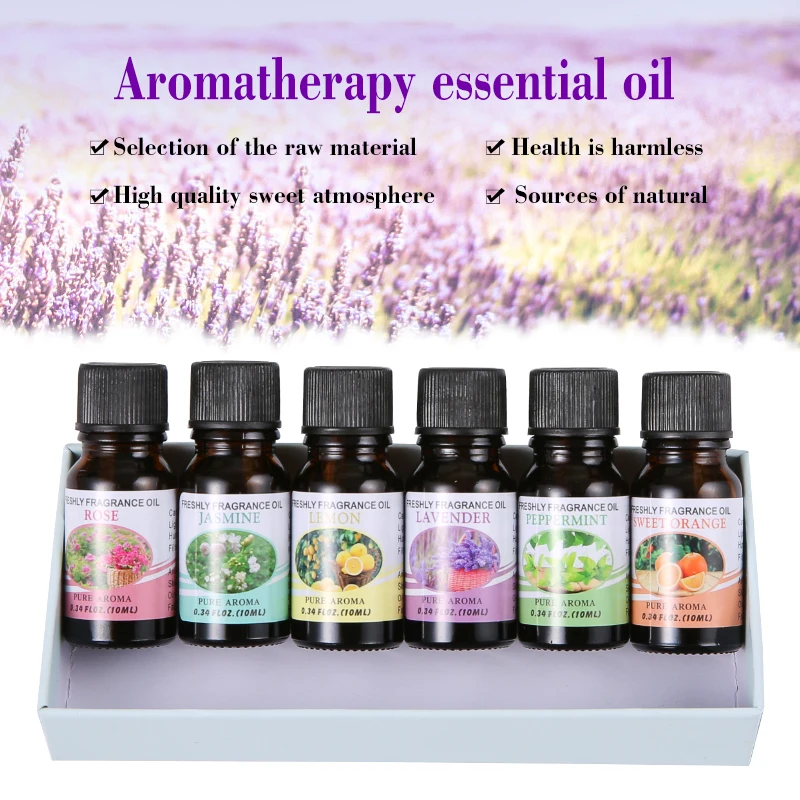6x10ml Water-soluble Flower Fruit Essential Oil Relieve Stress for Humidifier Fragrance Lamp Air Freshening Aromatherapy TSLM2
6x10ml Water-soluble Flower Fruit Essential Oil Relieve Stress for Humidifier Fragrance Lamp Air Freshening Aromatherapy TSLM2