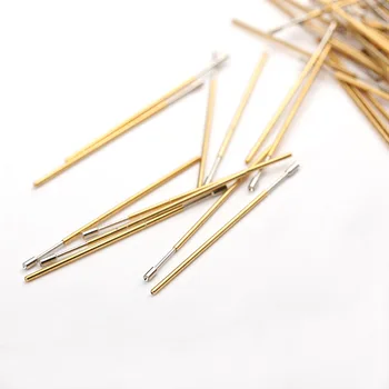 Spring Test Probe 100PCS / package PL75-A Spring Test Tool DIY Manual Inspection Electronic Tool Total Length Approx 33.35mm
Spring Test Probe 100PCS / package PL75-A Spring Test Tool DIY Manual Inspection Electronic Tool Total Length Approx 33.35mm