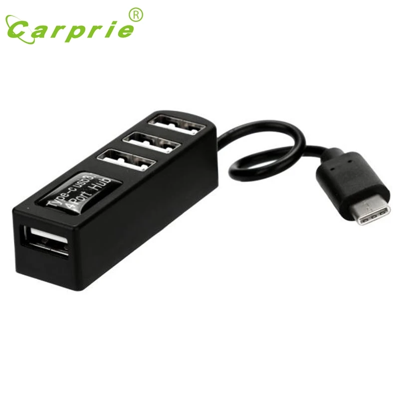 CARPRIE MotherLander Type-C To 4-Port USB 3.0 Hub USB 3.1 Adapter For PC for Apple Macbook 12 Jan 16
CARPRIE MotherLander Type-C To 4-Port USB 3.0 Hub USB 3.1 Adapter For PC for Apple Macbook 12 Jan 16