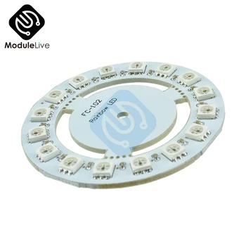 16-Bit 60mm 5V Rainbow Precise WS2812 WS2811 5050 RGB LED Lamp Panel Round Light
16-Bit 60mm 5V Rainbow Precise WS2812 WS2811 5050 RGB LED Lamp Panel Round Light