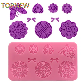 Butterfly, Flowers, Bow Tie Shape Fondant Cake Lace Silicone Butterfly Mold Sugar Paste Cake Decoration Sugar Art Tools C3056
Butterfly, Flowers, Bow Tie Shape Fondant Cake Lace Silicone Butterfly Mold Sugar Paste Cake Decoration Sugar Art Tools C3056