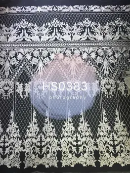 Free DHL 15yards French lace fabric Ivory embroidered lace fabric wedding dress accessories Handmade DIY
Free DHL 15yards French lace fabric Ivory embroidered lace fabric wedding dress accessories Handmade DIY