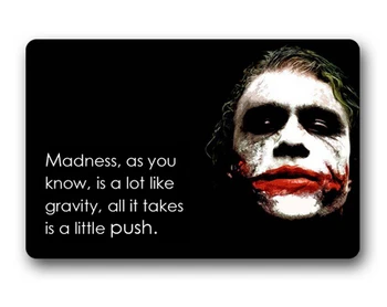 2015 New Dark night Joker Custom Doormat Door Mat Pattern Printed Carpet Floor Hall Bedroom Pad Rug Christmas Decoration U45-41
2015 New Dark night Joker Custom Doormat Door Mat Pattern Printed Carpet Floor Hall Bedroom Pad Rug Christmas Decoration U45-41
