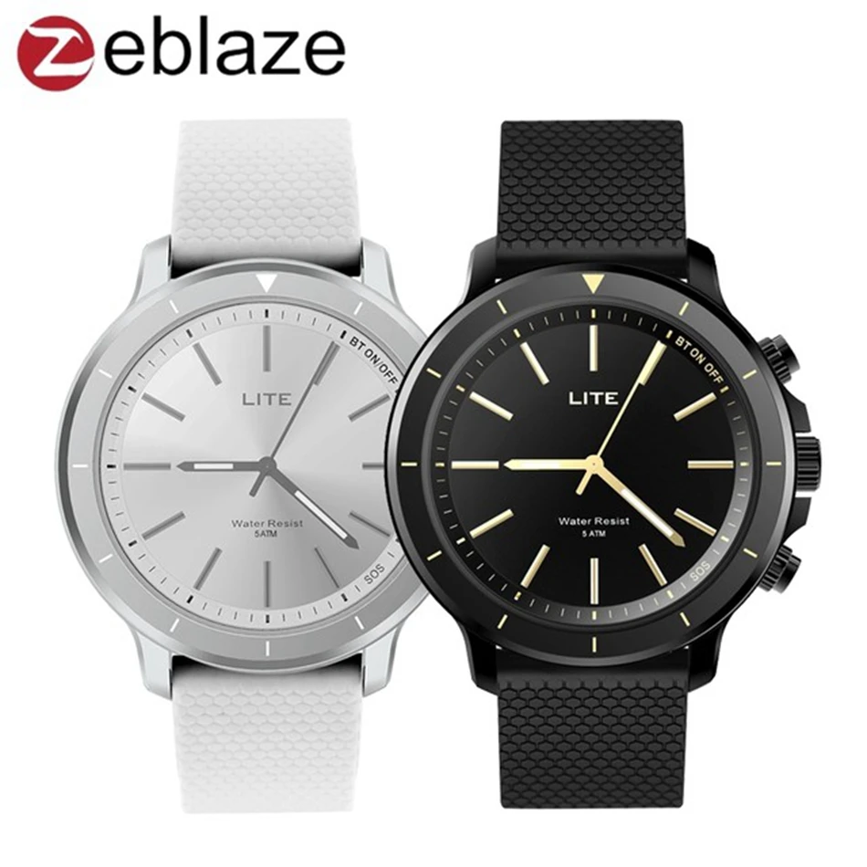 Zeblaze VIBE LITE Smart Quartz Watch 5ATM Waterproof Bluetooth Heart Rate Sleep Fitness Tracker SOS Smartwatch Sports Wristwatch
Zeblaze VIBE LITE Smart Quartz Watch 5ATM Waterproof Bluetooth Heart Rate Sleep Fitness Tracker SOS Smartwatch Sports Wristwatch