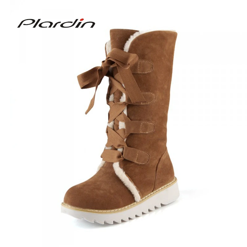 Plardin plus size 34-43 New Fashion Women Boots Winter Martin Warm Cotton Fabric Boots Cross-tied Knee-high Boots Shoes Woman
Plardin plus size 34-43 New Fashion Women Boots Winter Martin Warm Cotton Fabric Boots Cross-tied Knee-high Boots Shoes Woman