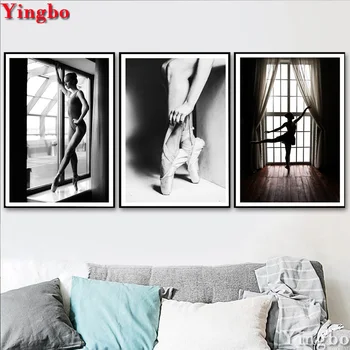 Nordic Black And White Art Diamond Painting Cross Stitch Kit DIY 5D Diamond Embroidery Ballet Dancer Girl Diamond Mosaic 3 pcs
Nordic Black And White Art Diamond Painting Cross Stitch Kit DIY 5D Diamond Embroidery Ballet Dancer Girl Diamond Mosaic 3 pcs