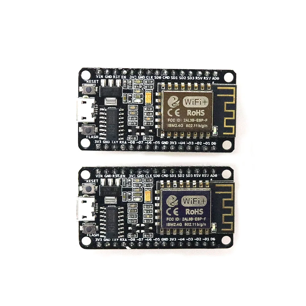 2pcs/pack New NodeMCU V4 Lua WiFi Development Board by ESP-12F ESP 12F from ESP8266 Serial WiFi Wireless Module DIY Lua iOT
2pcs/pack New NodeMCU V4 Lua WiFi Development Board by ESP-12F ESP 12F from ESP8266 Serial WiFi Wireless Module DIY Lua iOT