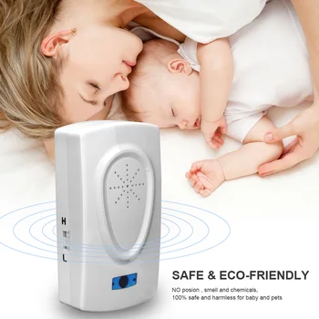 Ultrasound Mouse Cockroach Repeller Device Insect Rats Spiders Mosquito Killer Pest Control Household Pest Rejecter
Ultrasound Mouse Cockroach Repeller Device Insect Rats Spiders Mosquito Killer Pest Control Household Pest Rejecter