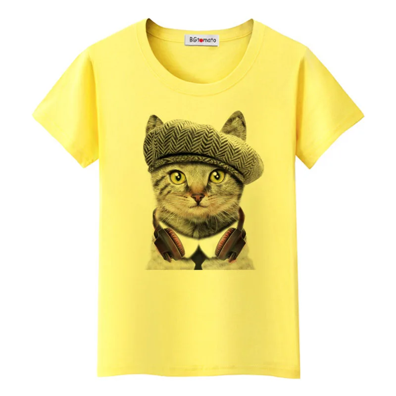 BGtomato Lovely 3D cat tshirt Hot sale super cute 3D shirt original brand casual tops summer funny Cat shirt lovely t-shirt
BGtomato Lovely 3D cat tshirt Hot sale super cute 3D shirt original brand casual tops summer funny Cat shirt lovely t-shirt