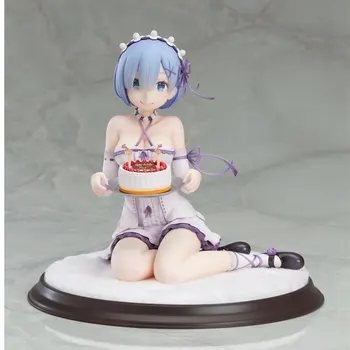 Re:Life In A Different World From Zero Anime Figure Rem Birthday Cake PVC Action Figure Sexy White skirt Pajamas Collection Toys
Re:Life In A Different World From Zero Anime Figure Rem Birthday Cake PVC Action Figure Sexy White skirt Pajamas Collection Toys