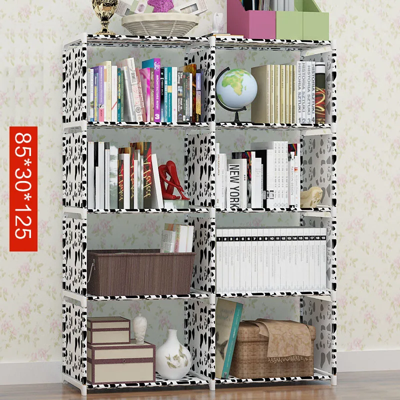 Simple modern simple assembly Metal reinforced bookcase combination Multi-function bookcase Indoor floor Shelf display shelf
Simple modern simple assembly Metal reinforced bookcase combination Multi-function bookcase Indoor floor Shelf display shelf