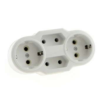 MiniTiger European Type Conversion Plug 1 TO 4 Way EU Standard Power Adapter Socket 16A Travel Plugs AC 110~250V
MiniTiger European Type Conversion Plug 1 TO 4 Way EU Standard Power Adapter Socket 16A Travel Plugs AC 110~250V