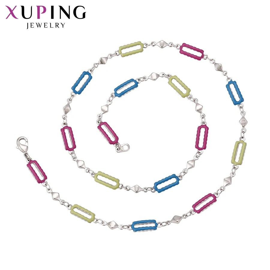 Xuping Fashion Simple Wild Style Necklace New Design Long Necklace for Women Girls Chain Jewelry Christmas Gifts S65-4-41057
Xuping Fashion Simple Wild Style Necklace New Design Long Necklace for Women Girls Chain Jewelry Christmas Gifts S65-4-41057