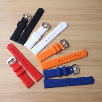 Straight ends Watchbands Strap bracelets waterproof Soft Silicone Rubber Watch bands mens accessories 16mm 18mm 20mm 22mm 24mm
Straight ends Watchbands Strap bracelets waterproof Soft Silicone Rubber Watch bands mens accessories 16mm 18mm 20mm 22mm 24mm