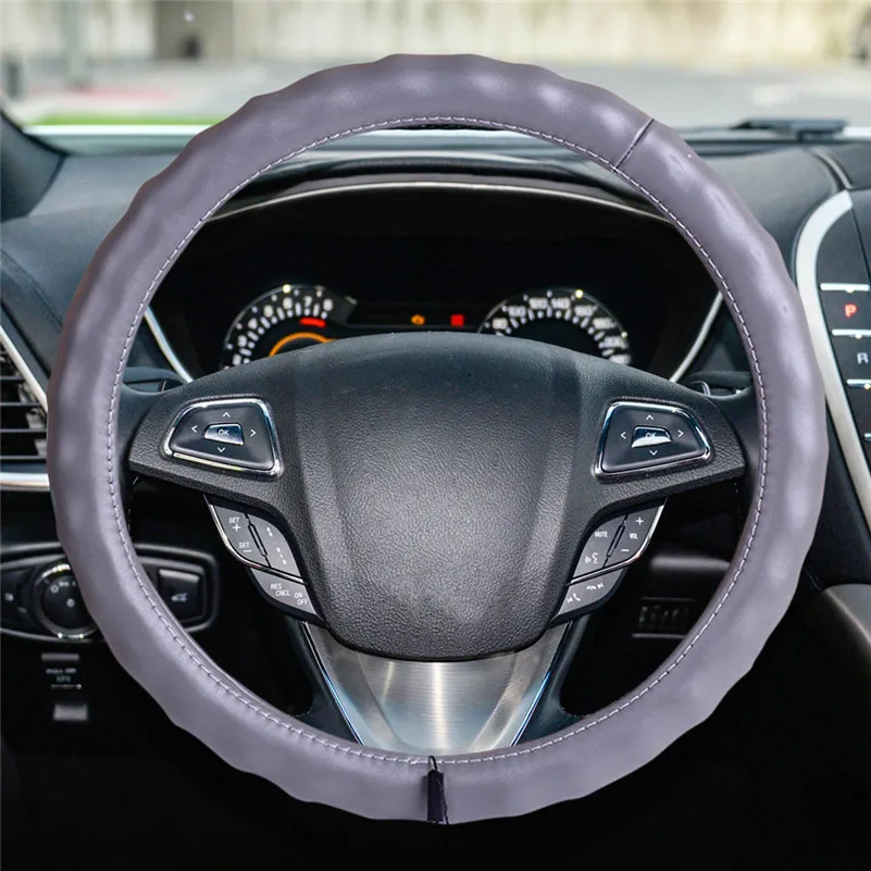 Car Leather Hand Sewing Steering Wheel Cover Car Interior Products Special Car Steering Fiber Anti-Slip Car Steering Wheel #F
Car Leather Hand Sewing Steering Wheel Cover Car Interior Products Special Car Steering Fiber Anti-Slip Car Steering Wheel #F