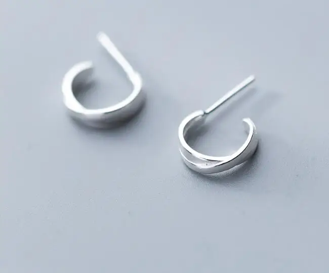 small 3.5mm*12mm Authentic Real 100% 925 Sterling Silver fine Jewelry Double Twsited Geometric Stud Earrings GTLE2540
small 3.5mm*12mm Authentic Real 100% 925 Sterling Silver fine Jewelry Double Twsited Geometric Stud Earrings GTLE2540