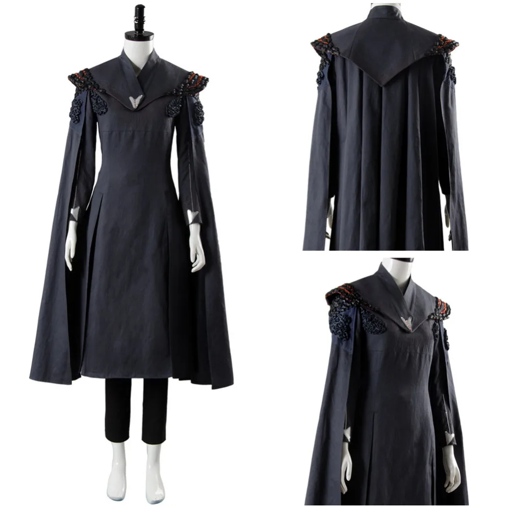 Game of Thrones Season 7 Daenerys Targaryen cosplay costume adult Halloween costumes Fancy Daenerys Targaryen dress custom made
Game of Thrones Season 7 Daenerys Targaryen cosplay costume adult Halloween costumes Fancy Daenerys Targaryen dress custom made