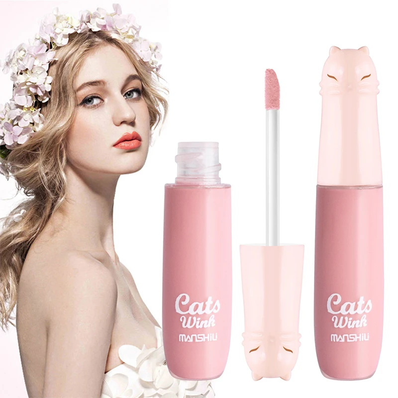 Nude Moisture Nutritious Lip Gloss MANSHILI Cats Wink Shiny Matte Liquid Lipstick Long Lasting Vitamin E Nourish Lip Gloss TSL1
Nude Moisture Nutritious Lip Gloss MANSHILI Cats Wink Shiny Matte Liquid Lipstick Long Lasting Vitamin E Nourish Lip Gloss TSL1