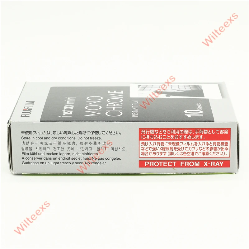 Original Fujifilm Fuji Instax Mini 8 Monochrome Film 10 Sheets For 8 50s 7s 90 25 Share SP-1 Instant Cameras New arrive 3