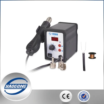 YAOGONG 858D Digital Hot Air Smd Rework Station BGA Solder Soldering Station For IC SMD Desoldering
YAOGONG 858D Digital Hot Air Smd Rework Station BGA Solder Soldering Station For IC SMD Desoldering