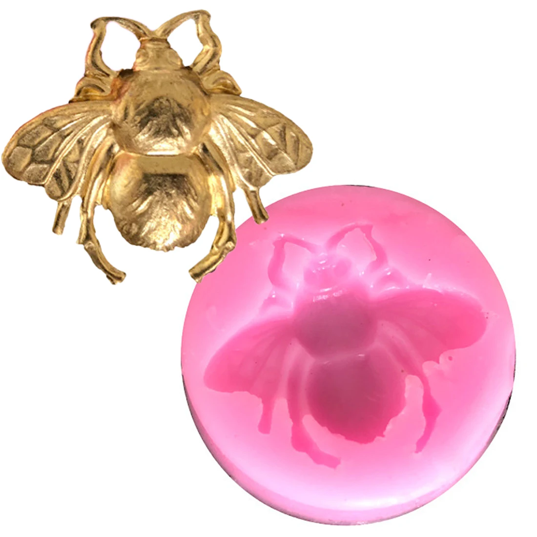 1Pc 3D Bumble Bee Cake Silicone Mold Fondant Candy Chocolate Fimo Clay Mould Kitchen Baking Sugarcraft Cake Decorating Tools
1Pc 3D Bumble Bee Cake Silicone Mold Fondant Candy Chocolate Fimo Clay Mould Kitchen Baking Sugarcraft Cake Decorating Tools