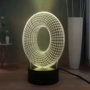 LED Night Light 3D Illusion Letter "O" Funny RGB 7 color Flash Lighting MiNi USB Bedside Light Book Lamp Atmosphere Decoration
LED Night Light 3D Illusion Letter "O" Funny RGB 7 color Flash Lighting MiNi USB Bedside Light Book Lamp Atmosphere Decoration