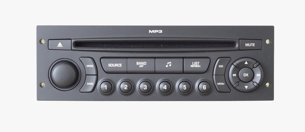 

GENUINE RD45 Car Radio with CD USB Bluetooth for Peugeot 207 206 307 308 807 Citroen C2 C3 C4 C5 C8 (set VIN code yourself)