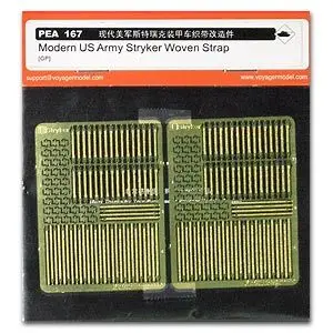 KNL HOBBY Voyager Model PEA167 US Army Stryker Armored Carrier Ribbon Metal Etching Parts
KNL HOBBY Voyager Model PEA167 US Army Stryker Armored Carrier Ribbon Metal Etching Parts
