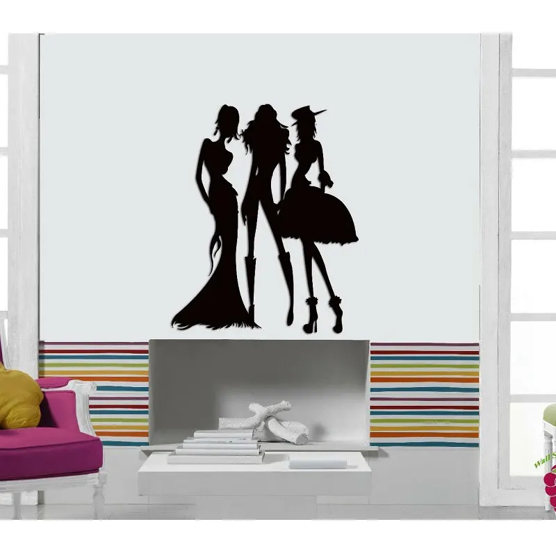 Fashion female model vinyl wall stickers clothing store window shopping mall decorative painting home wallpaper MV12
Fashion female model vinyl wall stickers clothing store window shopping mall decorative painting home wallpaper MV12