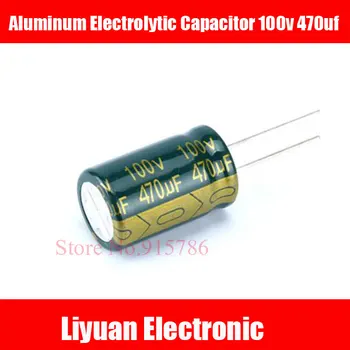 5pcs/lot Electrolytic Capacitors High Frequency 100v 470uf 16X25MM Good Quality Aluminum Electrolytic Capacitor
5pcs/lot Electrolytic Capacitors High Frequency 100v 470uf 16X25MM Good Quality Aluminum Electrolytic Capacitor