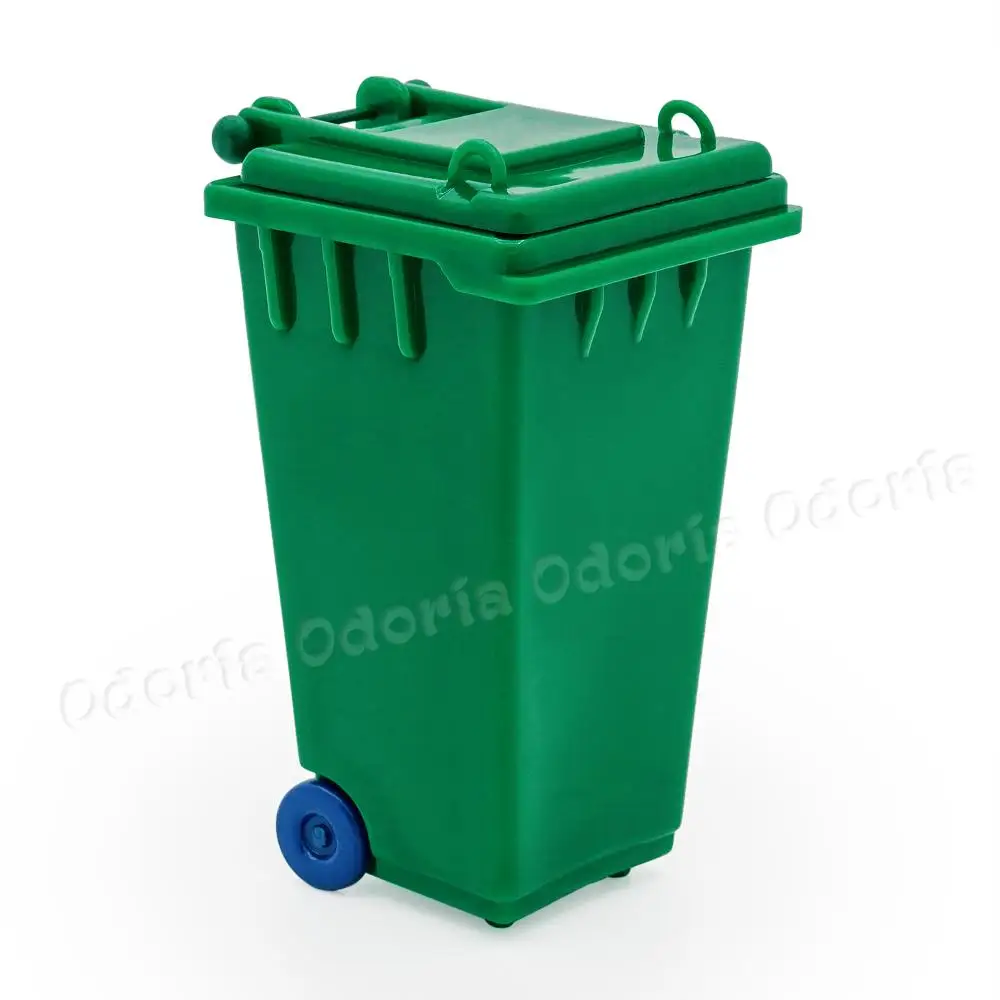 Odoria 1:12 Miniature Green Trash Can with Openable Cover and Wheel Dollhouse Accessories Kitchen Outdoor
Odoria 1:12 Miniature Green Trash Can with Openable Cover and Wheel Dollhouse Accessories Kitchen Outdoor