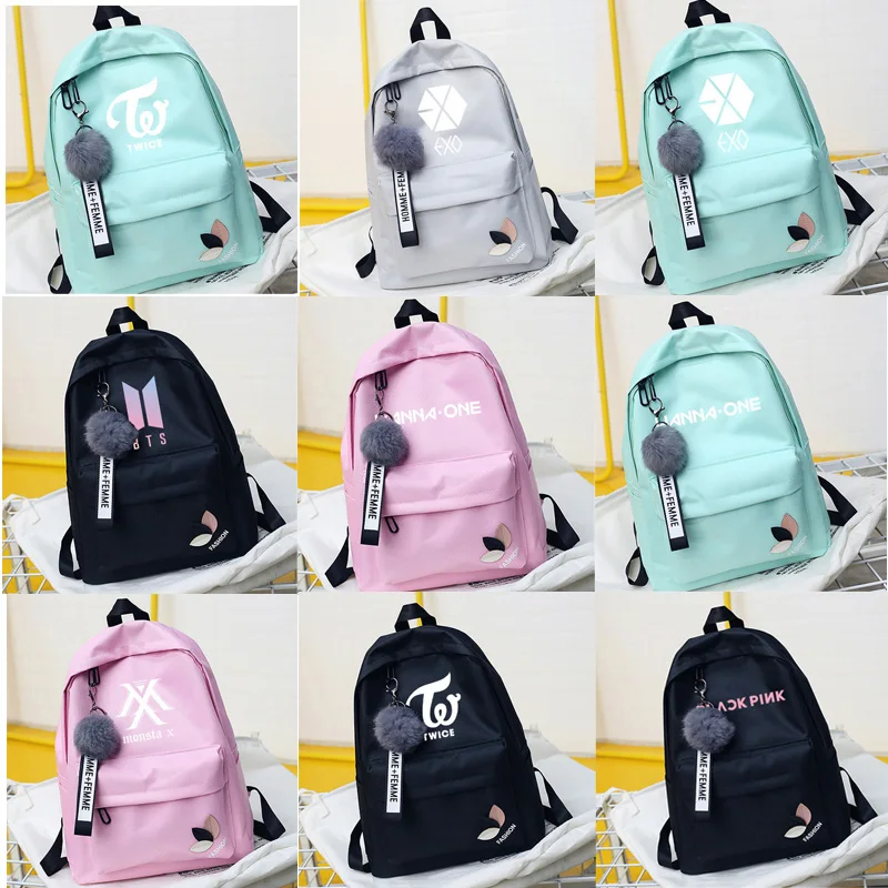 blackpink 2019 Backpacks Twice Exo Monsta X Women Got7 Sac A Dos Female Bag Pack For Teenager Girls Wanna One Canvas Bag
blackpink 2019 Backpacks Twice Exo Monsta X Women Got7 Sac A Dos Female Bag Pack For Teenager Girls Wanna One Canvas Bag