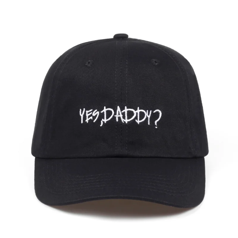 high quality brand Yes ,Daddy Embroidered Adjustable golf Cotton Cap Dad Hat Black baseball cap men women Hip-hop snapback cap
high quality brand Yes ,Daddy Embroidered Adjustable golf Cotton Cap Dad Hat Black baseball cap men women Hip-hop snapback cap