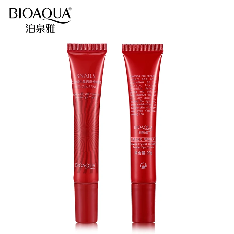 bioaqua snail red ginseng eye cream