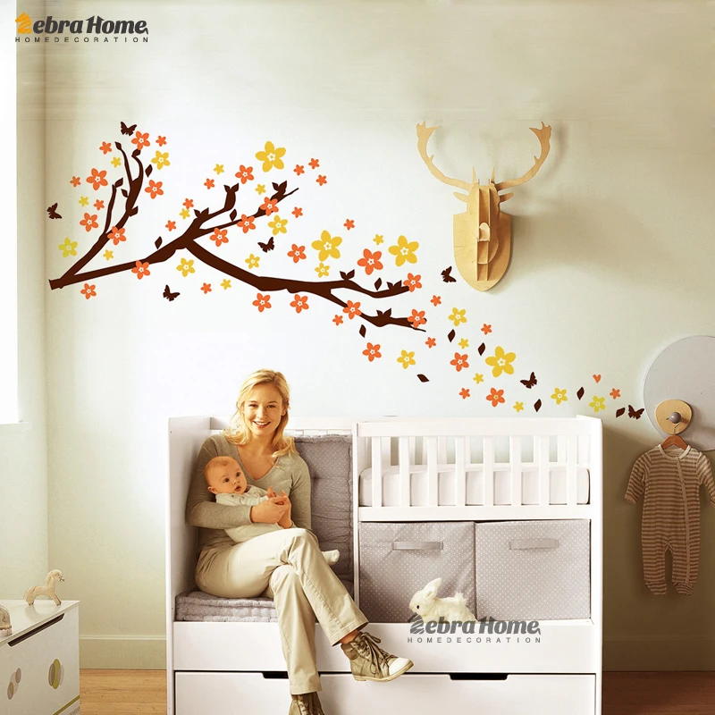 Cherry Tree Blossom Beautiful Floweres Wall Sticker Removeable Modern Art Decal Mural Wallpaper For Bedroom Home Decoration
Cherry Tree Blossom Beautiful Floweres Wall Sticker Removeable Modern Art Decal Mural Wallpaper For Bedroom Home Decoration