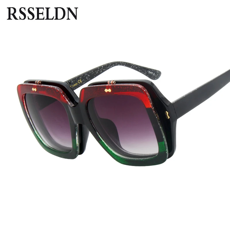 RSSELDN New Oversized Square SunGlasses Women Brand Designer Ladies Folding Styles Sun glasses For Female Big Frame Mirror UV400
RSSELDN New Oversized Square SunGlasses Women Brand Designer Ladies Folding Styles Sun glasses For Female Big Frame Mirror UV400