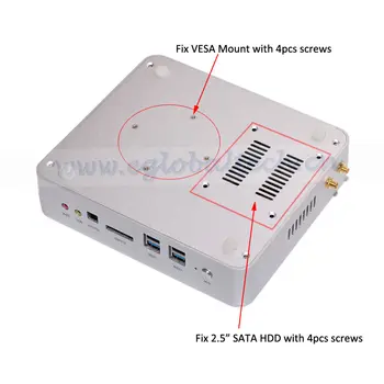 Eglobal Smart Fanless Mini Rugged PC Intel Core I7 5500U Windows Youtube Bing TV Box HD 5500 Desktop Computer Minipc 2lan 2hdmi
Eglobal Smart Fanless Mini Rugged PC Intel Core I7 5500U Windows Youtube Bing TV Box HD 5500 Desktop Computer Minipc 2lan 2hdmi