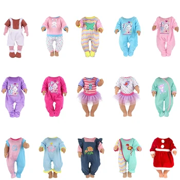 Fashion Jumpsuits Doll Clothes Outfit Set For 18 Inch Baby Dolls Clothes For 18" 43cm Bebe New Doll Accessory 15 Color
Fashion Jumpsuits Doll Clothes Outfit Set For 18 Inch Baby Dolls Clothes For 18" 43cm Bebe New Doll Accessory 15 Color