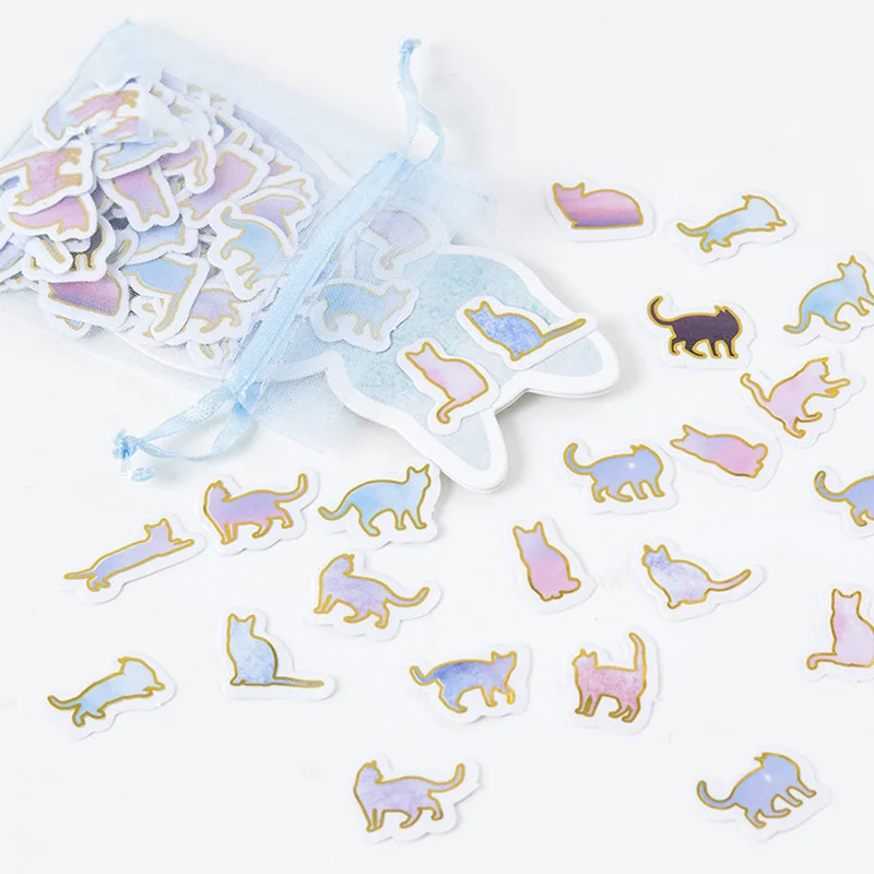 100pcs Gold Foil Cat Stickers Glitter Stickers For Happy Planner Notes Diary Stickers Scrapbooking Decorations Photo Albums Diy
100pcs Gold Foil Cat Stickers Glitter Stickers For Happy Planner Notes Diary Stickers Scrapbooking Decorations Photo Albums Diy