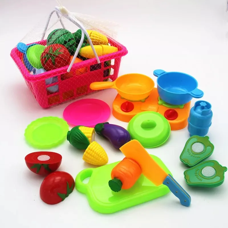 Mylitdear 8-22Pcs/Set Plastic Fruit Vegetables Cutting Toy Early Development and Education Toy for Baby - Color Random
Mylitdear 8-22Pcs/Set Plastic Fruit Vegetables Cutting Toy Early Development and Education Toy for Baby - Color Random