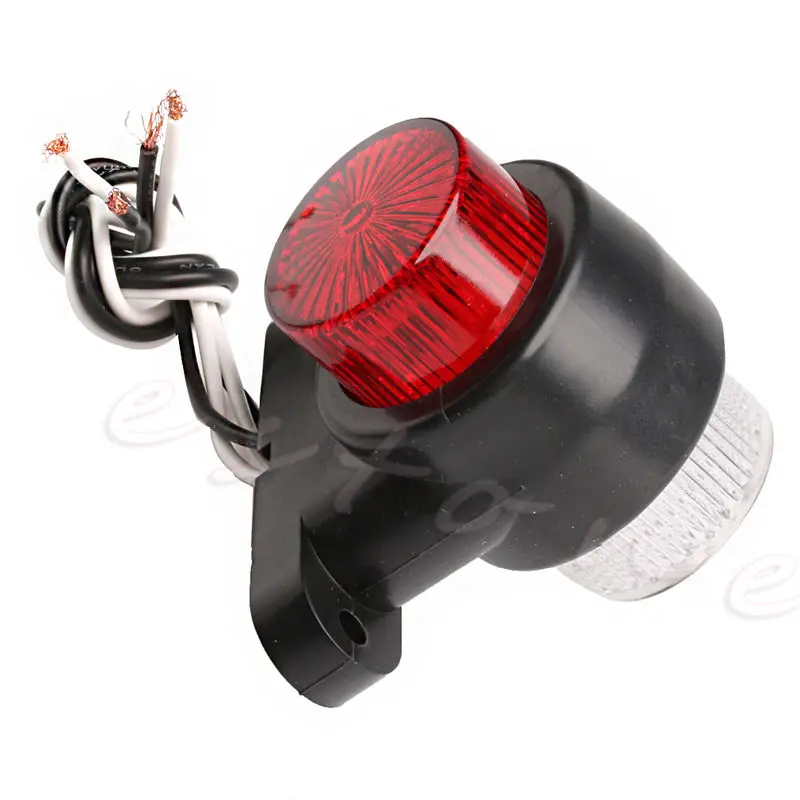 New 2x 8 LED Red & White Side Marker Light Lamp Trailer Truck Lorry Caravan 10-30V
New 2x 8 LED Red & White Side Marker Light Lamp Trailer Truck Lorry Caravan 10-30V