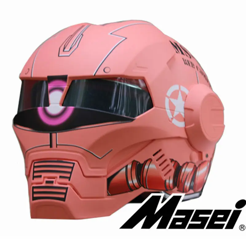 NEW style 610 Pink Gouda Zach MASEI motorcycle helmet IRONMAN Iron Man helmet open face helmet casque motocross
NEW style 610 Pink Gouda Zach MASEI motorcycle helmet IRONMAN Iron Man helmet open face helmet casque motocross