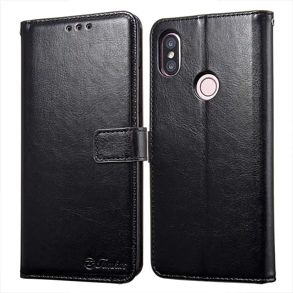 TOMKAS Case For Xiaomi Redmi S2 Case Wallet PU Cases Business Luxury For Xiaomi Redmi S2 Coque Vintage Back cover