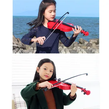 Children's Early Education Toy Musical Instrument Simulation Violin Adjustable Piano and Bow Children's Educational Toys New
Children's Early Education Toy Musical Instrument Simulation Violin Adjustable Piano and Bow Children's Educational Toys New