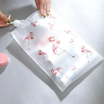 Creative Flamingo Pattern Cosmetic Bag EVA Sealed Transparent Make Up Beauty Bag Storage Toiletry Multifunction Wash Kit
Creative Flamingo Pattern Cosmetic Bag EVA Sealed Transparent Make Up Beauty Bag Storage Toiletry Multifunction Wash Kit