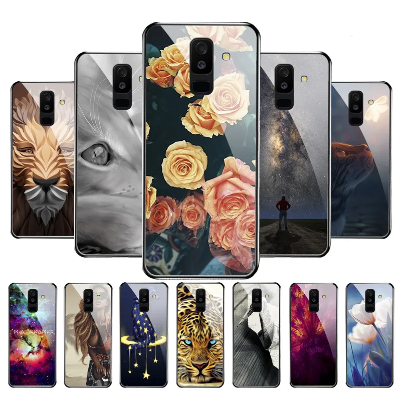 Tempered Glass Case for Samsung Galaxy A6 A8 Plus J4 J6 J2 Pro Prime J8 2018 J7 2017 Cases Cover for Samsung S8 S9 Plus Note 8
Tempered Glass Case for Samsung Galaxy A6 A8 Plus J4 J6 J2 Pro Prime J8 2018 J7 2017 Cases Cover for Samsung S8 S9 Plus Note 8