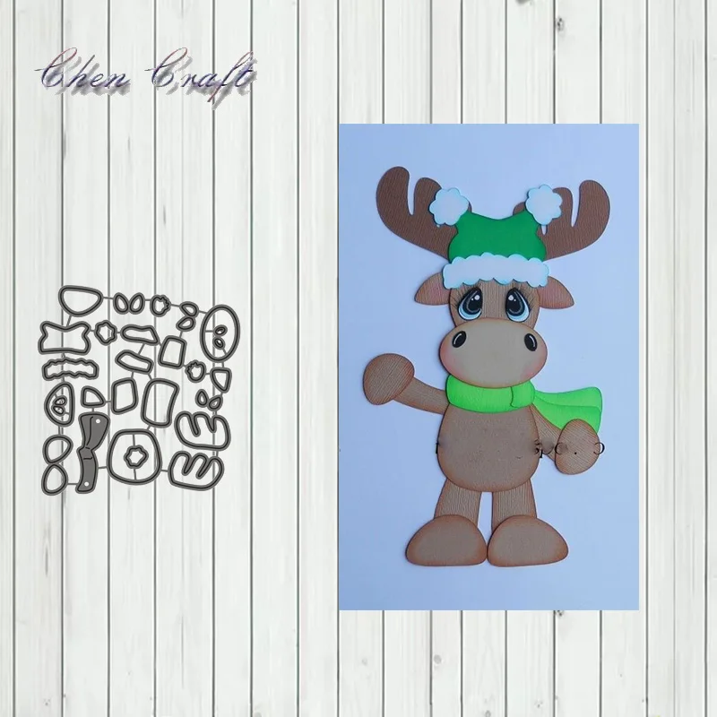 Cute deer Metal Cutting Dies Scrapbook Embossing Craft Stencils DIY Card Decor
Cute deer Metal Cutting Dies Scrapbook Embossing Craft Stencils DIY Card Decor