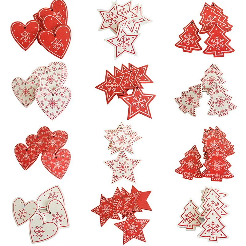 1/10pcs New Year Natural Wood Christmas Tree Ornament Wooden Hanging Pendants Gifts Snow Elk Christmas Decora adornos de navidad
1/10pcs New Year Natural Wood Christmas Tree Ornament Wooden Hanging Pendants Gifts Snow Elk Christmas Decora adornos de navidad