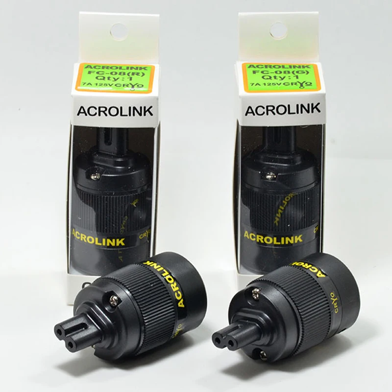 Hi-End Figure 8 C7 Power Plug hifi Audio speaker amplifier Electrical AC Power cord IEC Plug socket connector
Hi-End Figure 8 C7 Power Plug hifi Audio speaker amplifier Electrical AC Power cord IEC Plug socket connector