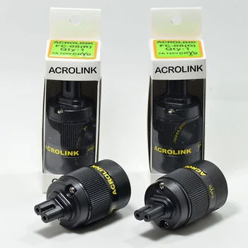 Hi-End Figure 8 C7 Power Plug hifi Audio speaker amplifier Electrical AC Power cord IEC Plug socket connector
Hi-End Figure 8 C7 Power Plug hifi Audio speaker amplifier Electrical AC Power cord IEC Plug socket connector
